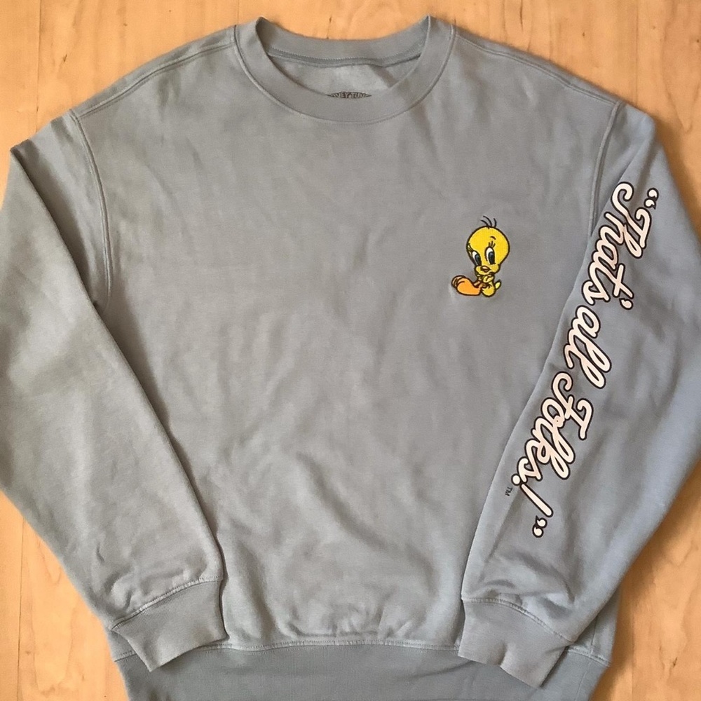 Vintage Tweety light blue sweatshirt